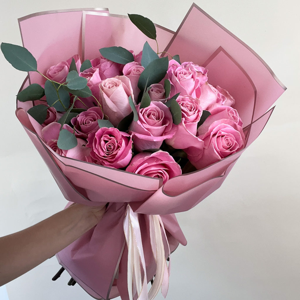 Two Dozen of Pink Roses