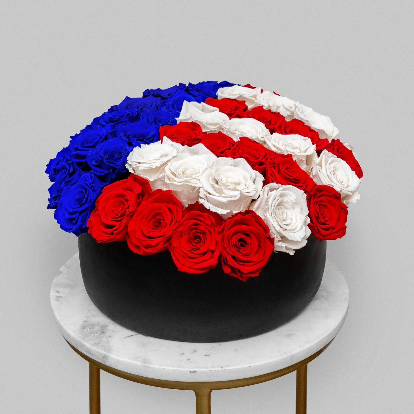 US Flag Preserved Roses